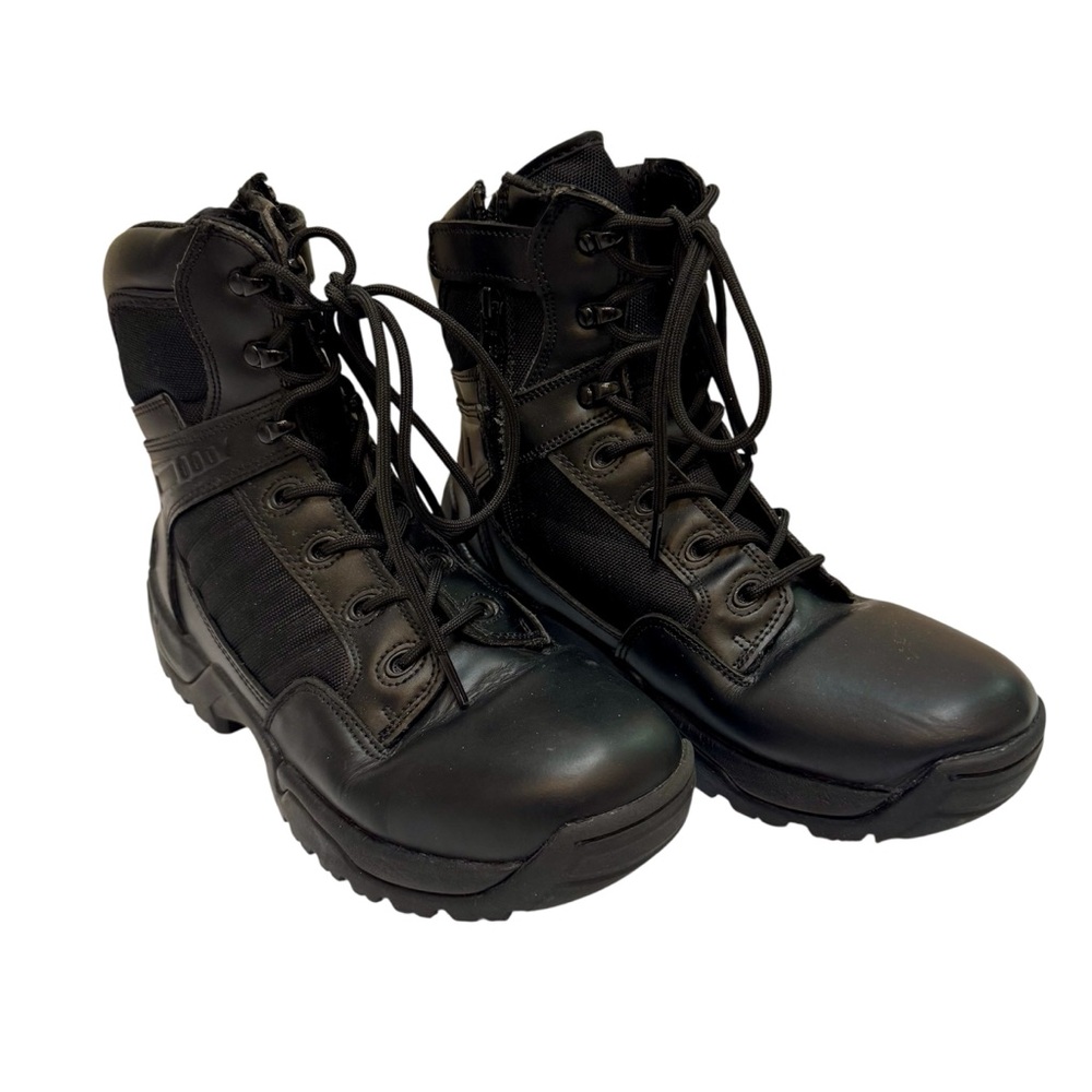 NORTIV8 Military Tactical Work Boots Men’s Side Zipper Hiking Combat Boots 9